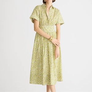 J.Crew Fitted waist shirtdress in Liberty
